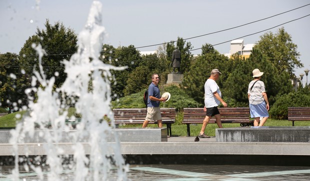 Vrućine, Beograd