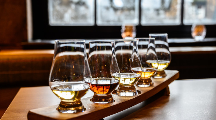 Többféle whisky-t különböztetünk meg Fotó: Shutterstock 