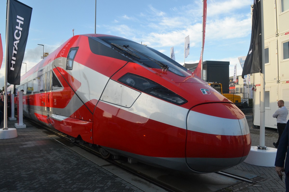 Skład Hitachi dla Kolei Włoskich. Fot. Krzysztof Śmietana