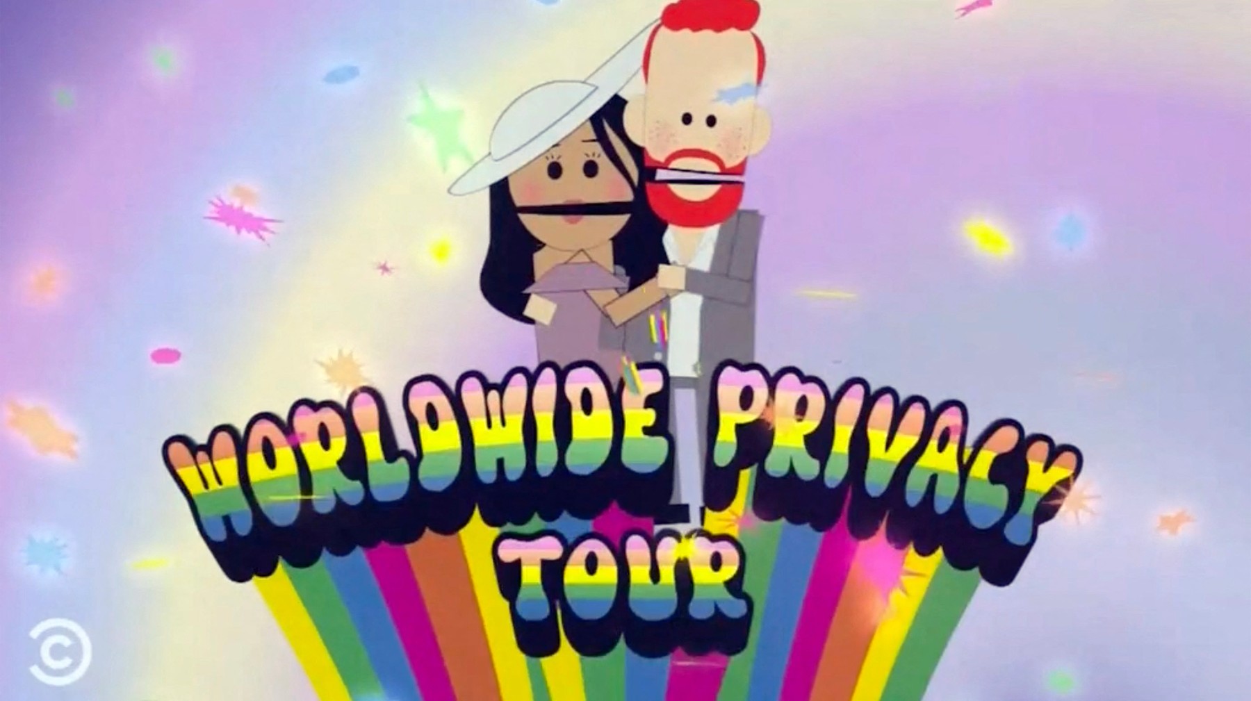 V jednej epizóde seriálu Mestečko South Park si z nej a Harryho tvorcovia tvrdo uťahovali.