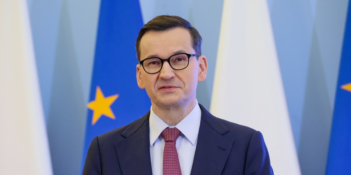 Premier Mateusz Morawiecki