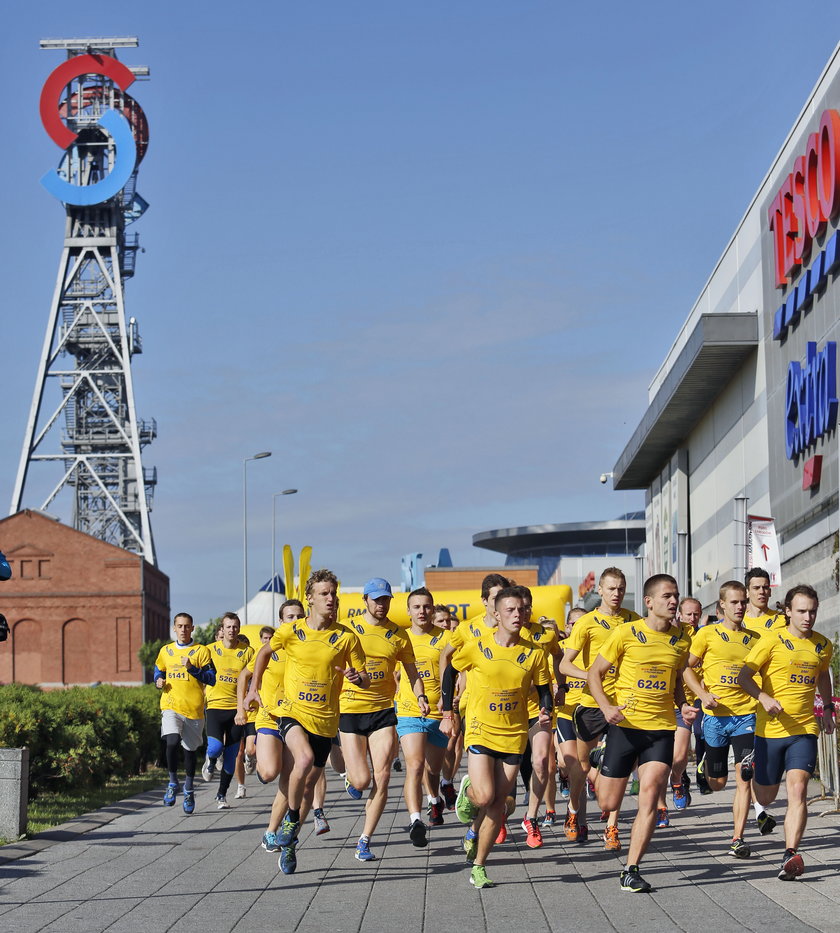 Katowice. Start Silesia Marathonu 