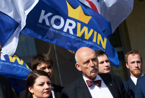 Prezes partii KORWiN, Janusz Korwin-Mikke