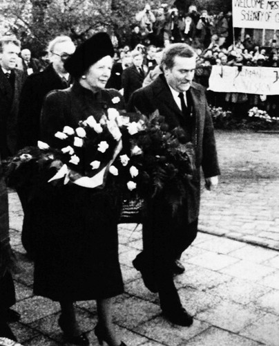 Margaret Thatcher w Polsce. Archiwalne zdjęcia