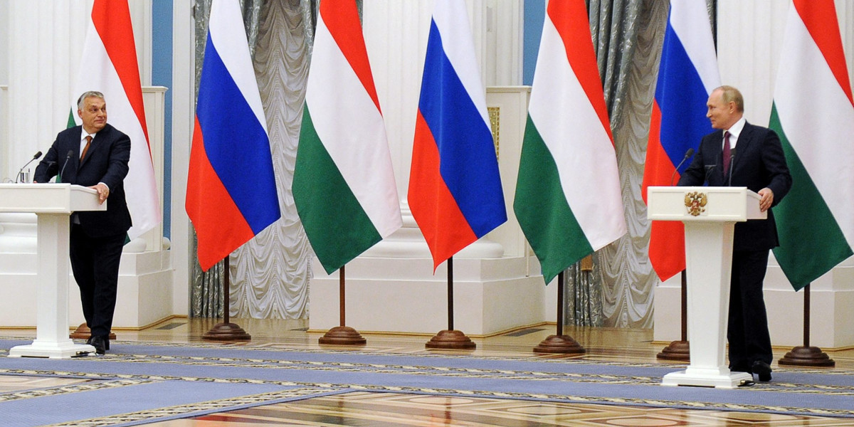 Viktor Orban i Władimir Putin