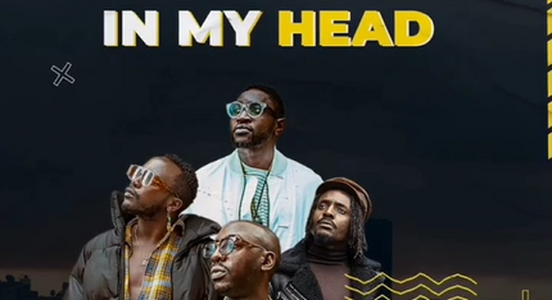 Sauti Sol and Khaligraph Jones team up to release a song, 'In My Head' 