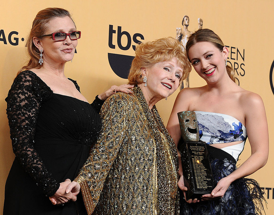 Billie Lourd i Carrie Fisher oraz Debbie Reynolds 