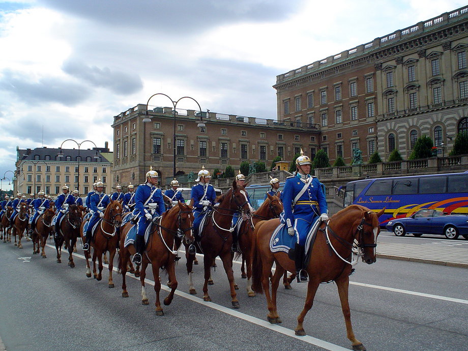 Gwardia Królewska w Szwecji