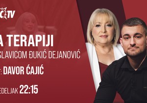 Davor Ćajić, emisija "Na terapiji sa Slavicom Đukić Dejanović"