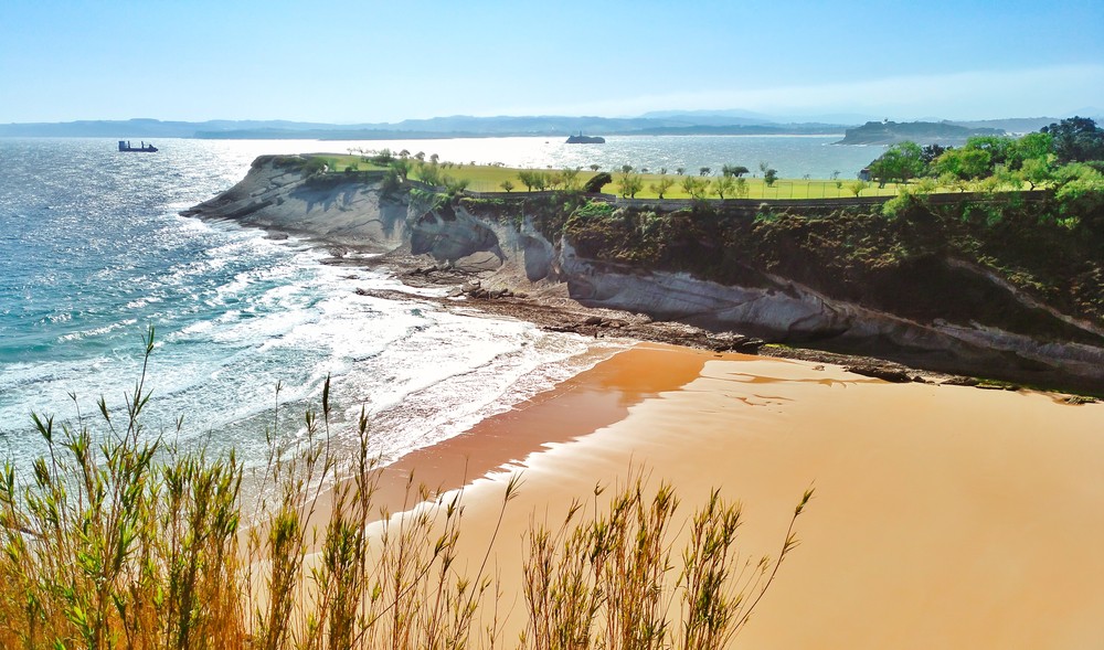 Playa de Matalenas v Santandri