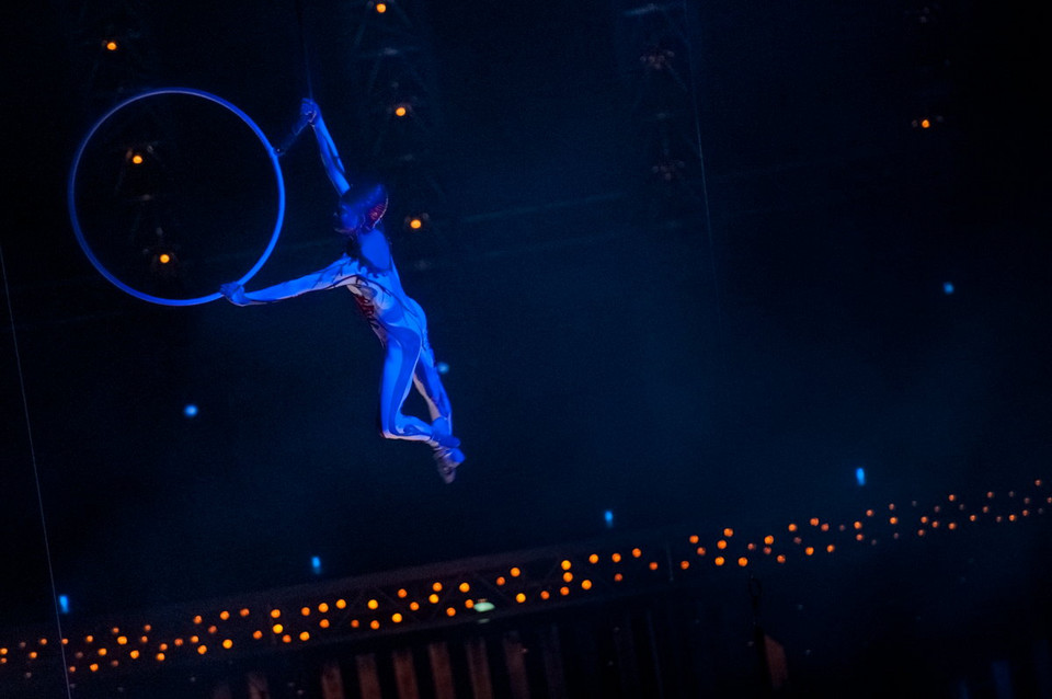 Spektakl Cirque du Soleil "Quidam" w Krakowie