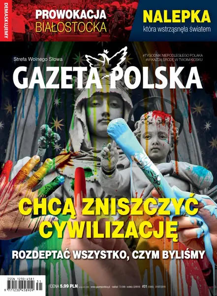 &quot;Chcą zniszczyć cywilizację&quot; - grzmiała &quot;Gazeta Polska&quot;