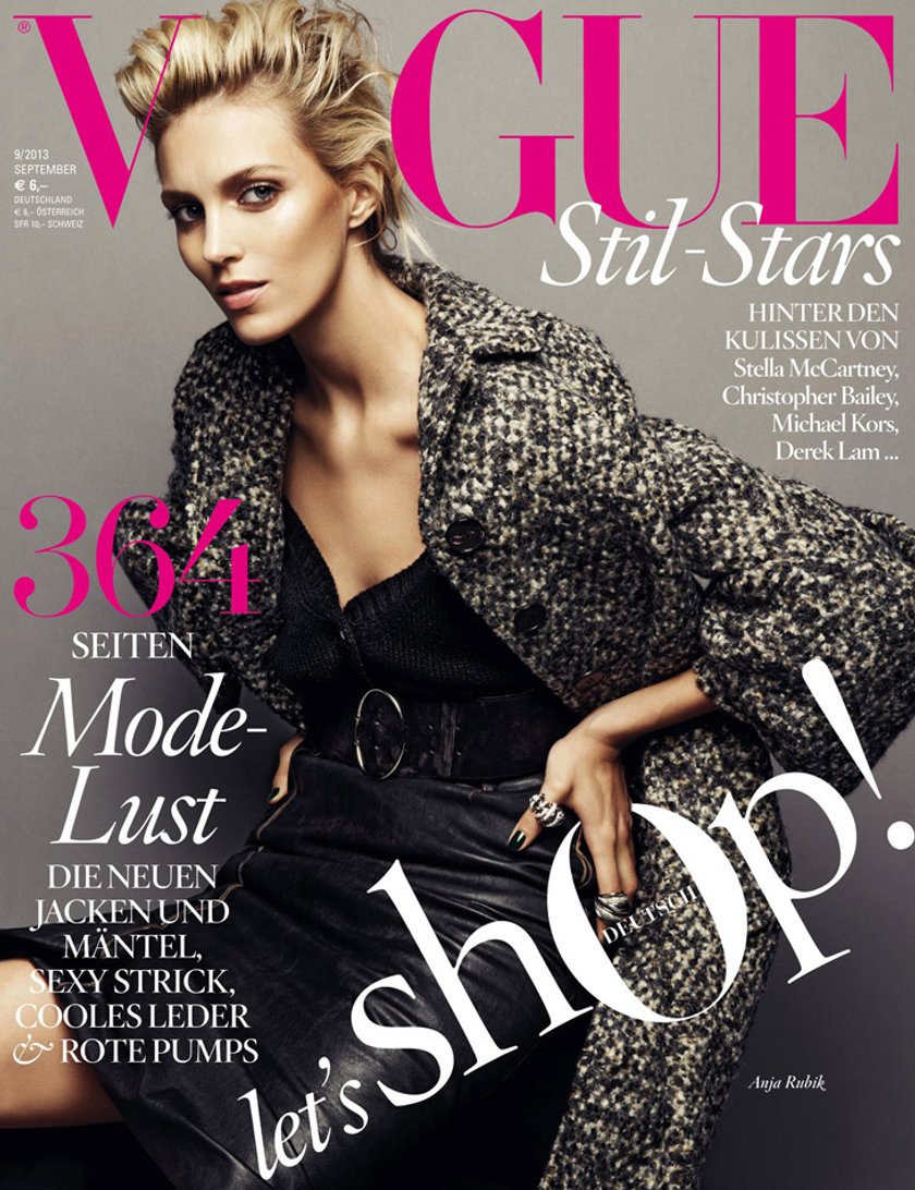 Anja Rubik Vogue