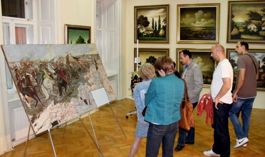 Slika "Bitka kod Sente" Save Stojkova