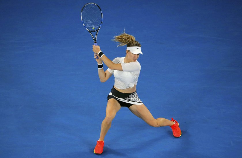 Eugenie Bouchard musi iść na randkę z kibicem. To przez Super Bowl!