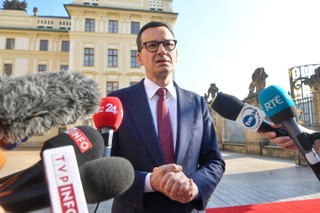 Morawiecki na nieformalnym posiedzeniu Rady Europejskiej w Pradze: Trzeba zamrozić ceny uprawnień do emisji CO2