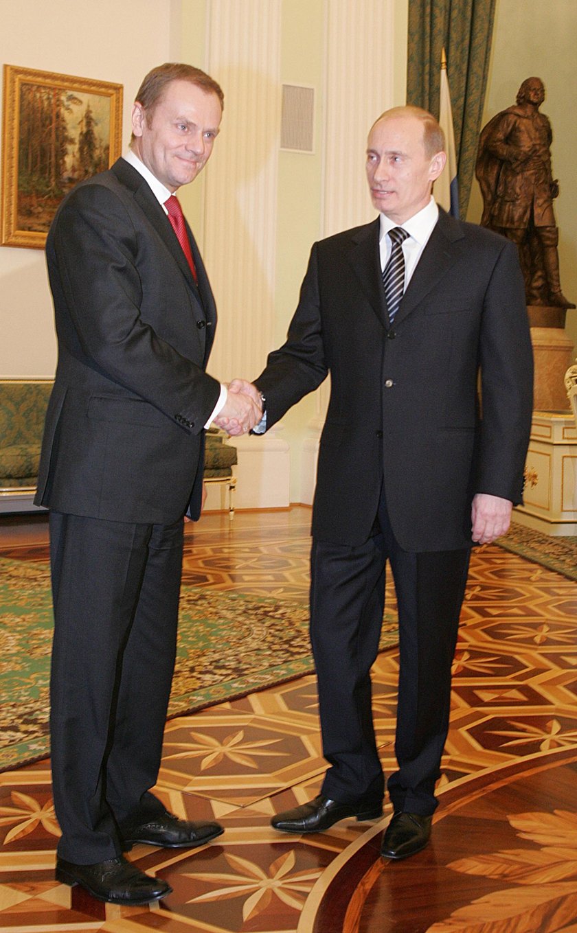 Tusk i Putin