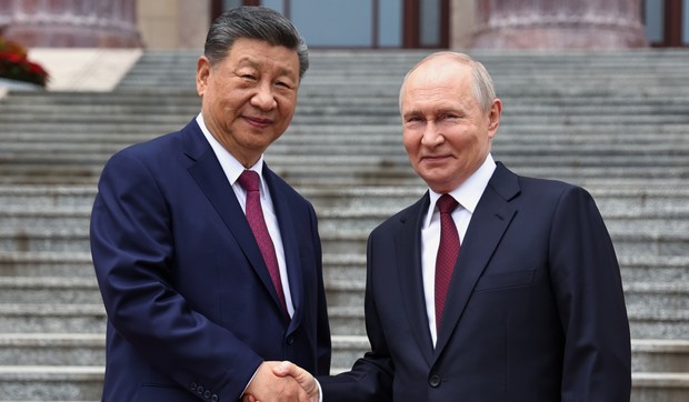 Si Đinping i Vladimir Putin