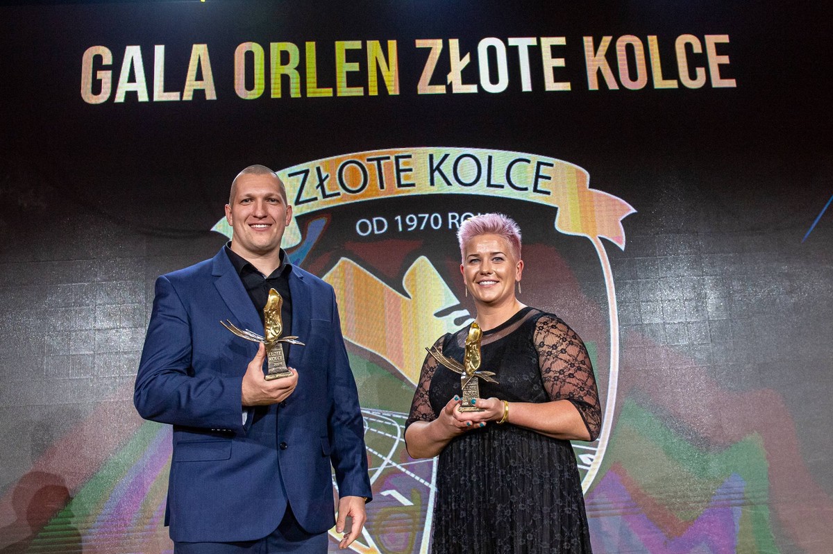 Anita Włodarczyk i Wojciech Nowicki