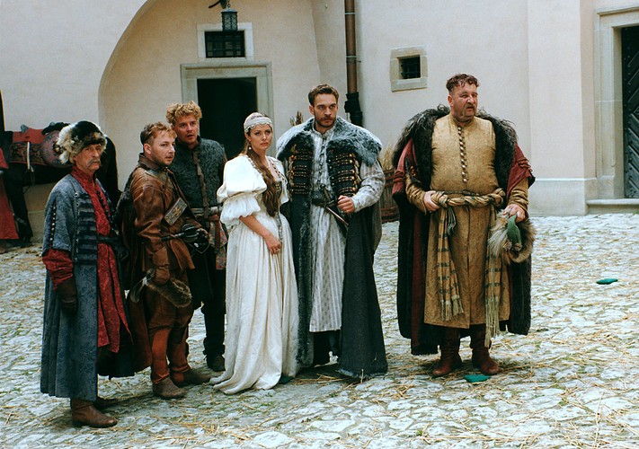 Jako Zaćwilichowski na planie 'Ogniem i mieczem'