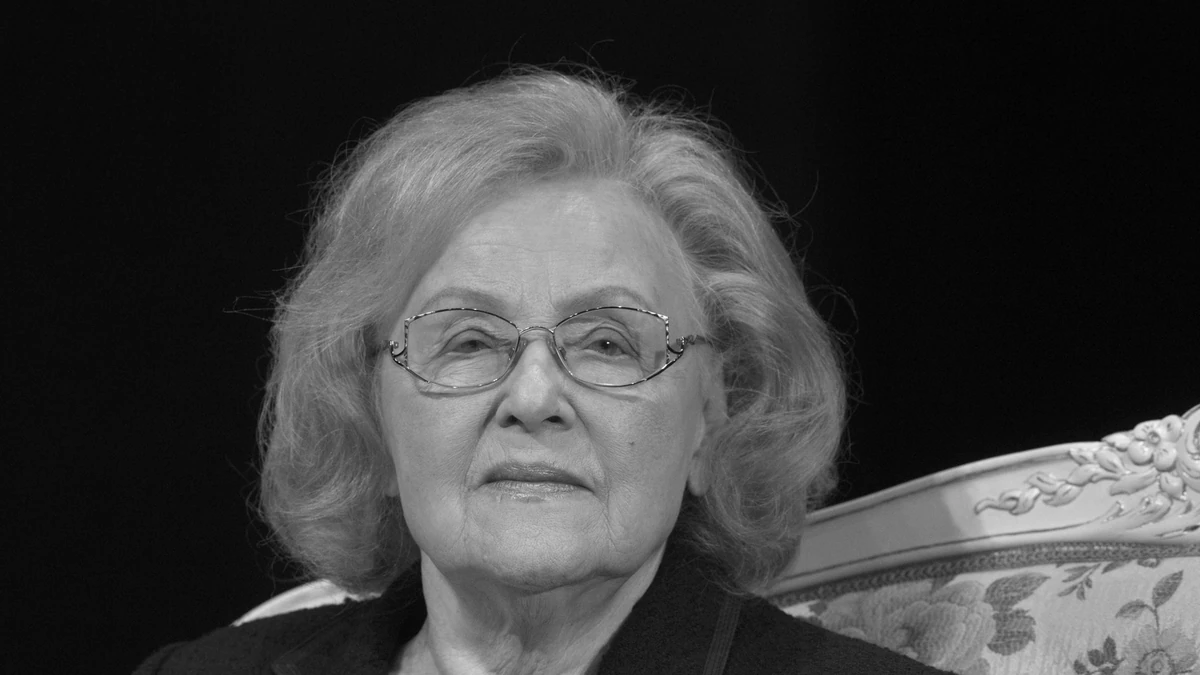 Teresa Zylis-Gara nie żyje. Słynna śpiewaczka operowała miała 91 lat - Vimarsana News