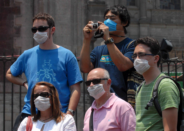Epidemia grypy pozbawiła gości w restauracjach Meksyku. Fot. Bloomberg