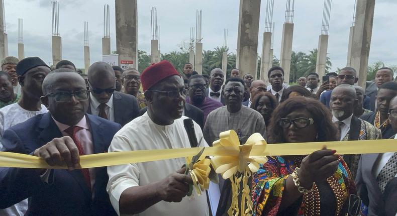 11 years after, FG inaugurates UNICAL faculty of law building. [NAN]