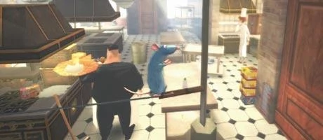 Screen z gry Ratatouille.