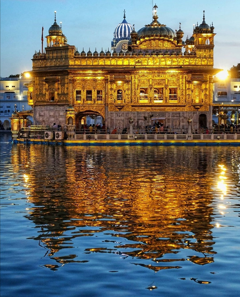 Złota świątynia Sikhów, Amritsar, Pandźab