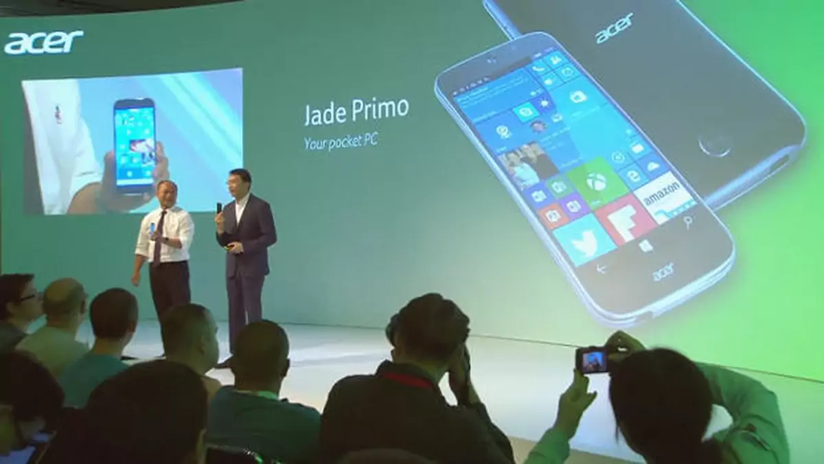 Acer Liquid Jade Primo z Windows 10 Mobile w Polsce od marca (CES 2016)