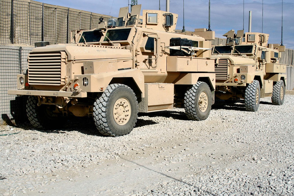 Pojazdy Cougar 4x4 (MRAP, kategoria I) (fot. MON)