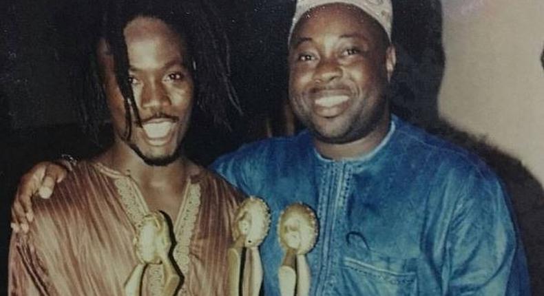 Daddy Showkey & Dele Momodu. Back in the days