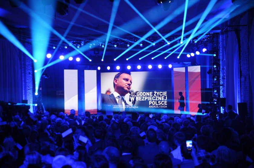 Andrzej Duda, kandydat PiS na prezydenta podczas swojej konwencji
