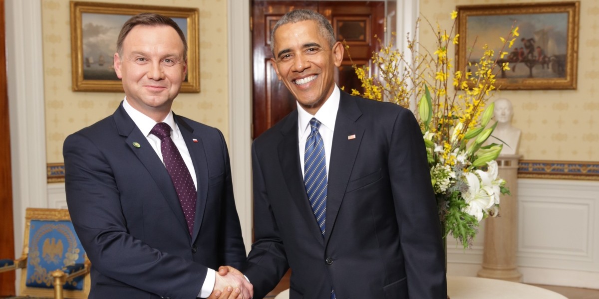 Andrzej Duda spotka się w USA z Barackiem Obamą