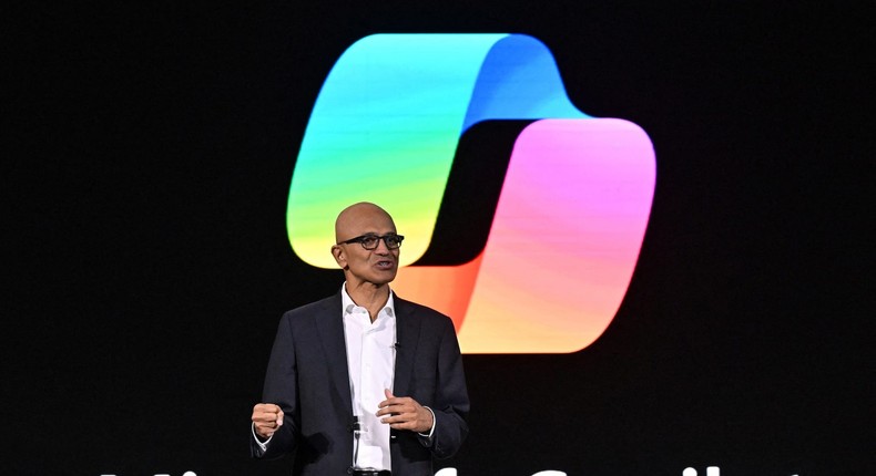 Microsoft's earnings calls are typically led by CEO Satya Nadella.Adek Berry/AFP via Getty Images