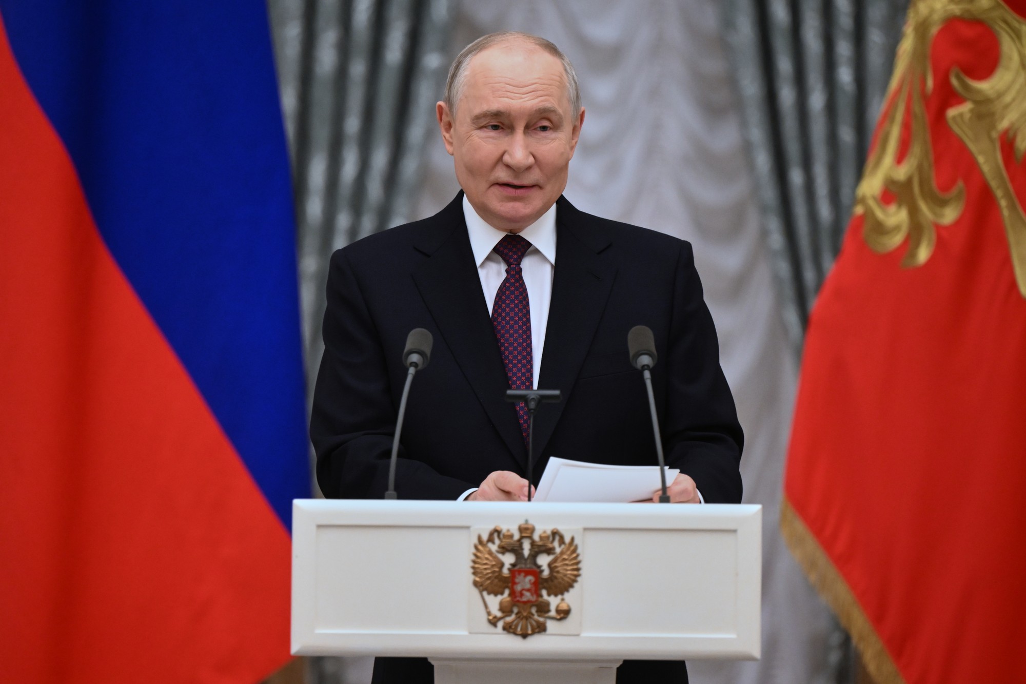 Ruský prezident Vladimir Putin. 