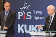 Paweł Kukiz i Jarosław Kaczyński