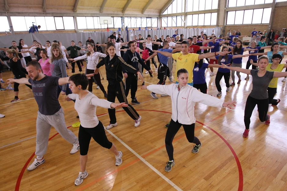 Vežbanje može biti i kao ples