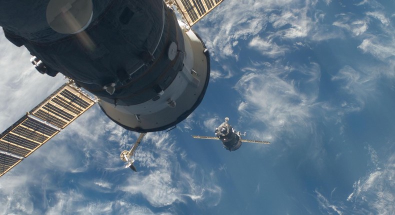 Cosmonauts have discovered cracks on a Russian module of the space ...