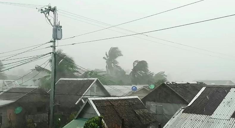 The storm is on track to pass close to Manila, which is home to some 13 million people and the site for many of the SEA Games events