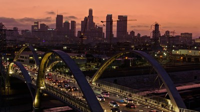 Downtown Los Angeles.Getty Images