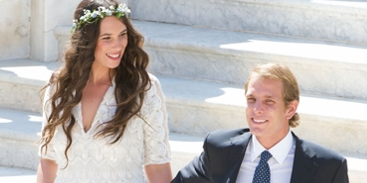 Andrea Casiraghi i Tatiana Santo Domingo