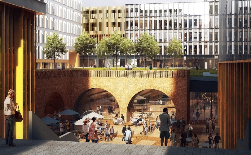 Browary Warszawskie, wizualizacja