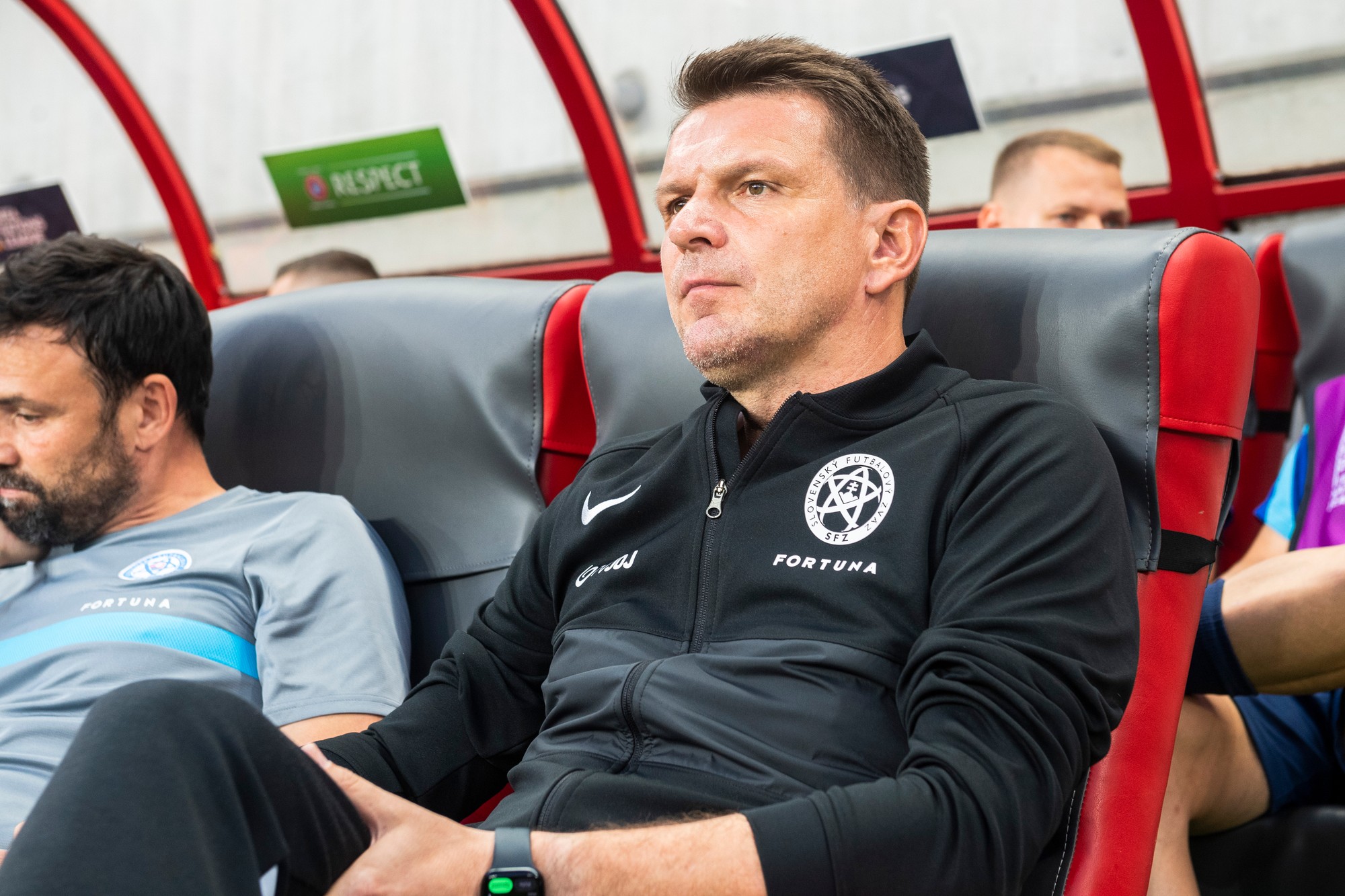 Hlavný tréner Slovenska Štefan Tarkovič