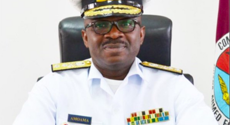 Chief of Naval Staff, Rear Admiral Seth Amoama