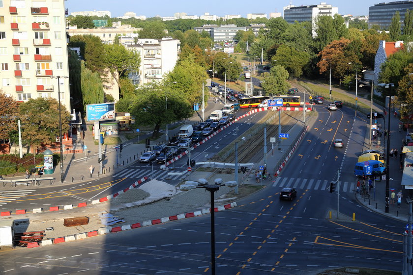 Dziś w nocy rozpocznie się remont na skrzyżowaniu ulic Grójeckiej i Bitwy Warszawskie 