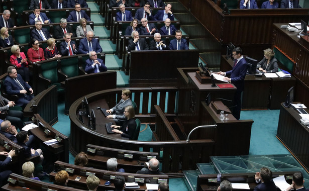 MAMY NOWY RZĄD. Sejm przegłosował wotum zaufania dla gabinetu Mateusza Morawieckiego