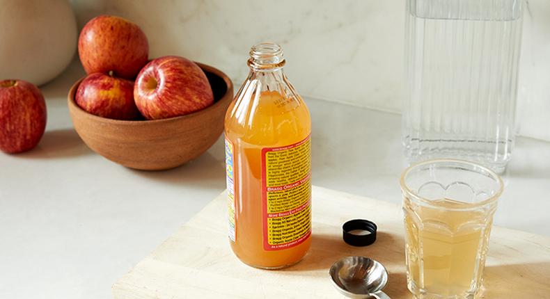 Apple Cider Vinegar is made from apples {healthline}