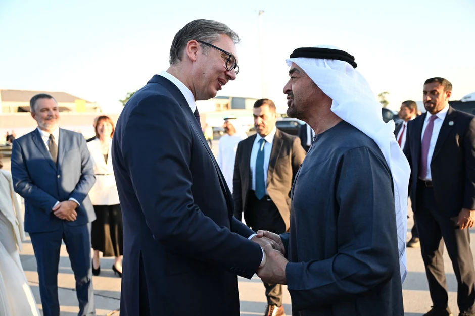 Muhamed Bin Zajed u poseti Beogradu