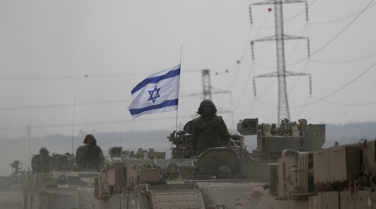 Izrael hamarosan megindítja a támadást a Gázai övezetben / Fotó: MTI/EPA/Atef Szafadi